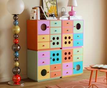 Modern Decorative Cabinet-ID:817255021
