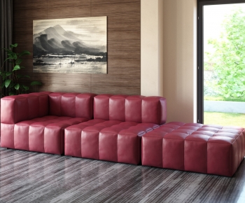 Modern Three-seat Sofa-ID:317940001