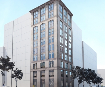 European Style Appearance Of Commercial Building-ID:663522019