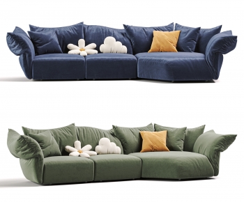 Modern Three-seat Sofa-ID:318899217