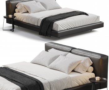 Modern Double Bed-ID:928966055
