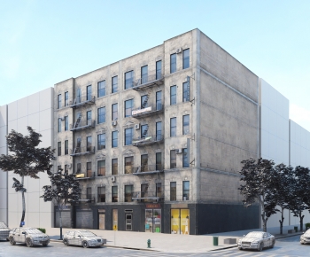 European Style Appearance Of Commercial Building-ID:532303094