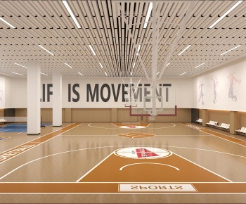 Modern Basketball Arena-ID:722527035