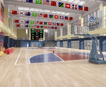 Modern Basketball Arena-ID:407309547