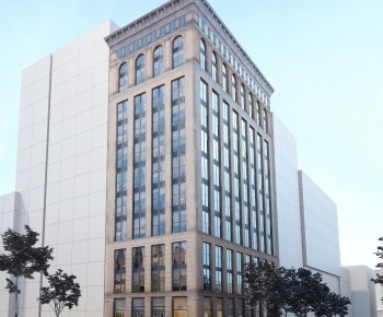 European Style Appearance Of Commercial Building-ID:934628014