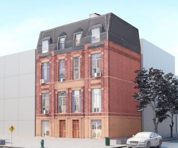 European Style Appearance Of Commercial Building-ID:288801913