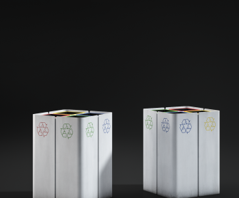 Modern Trash Can-ID:376600037