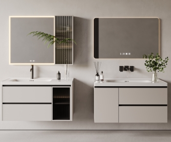 Modern Bathroom Cabinet-ID:686734916