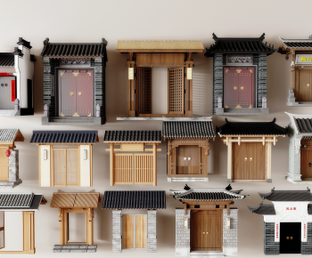 New Chinese Style Gate-ID:963953027