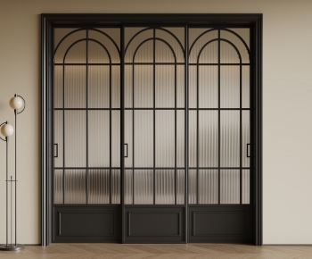 French Style Sliding Door-ID:803495881
