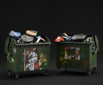 Modern Trash Can-ID:412363057