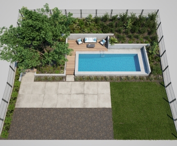 Modern Courtyard/landscape-ID:464550022