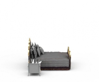 European Style Double Bed-ID:504560572