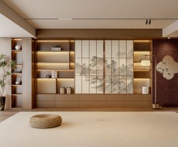 New Chinese Style Bookcase-ID:645524981