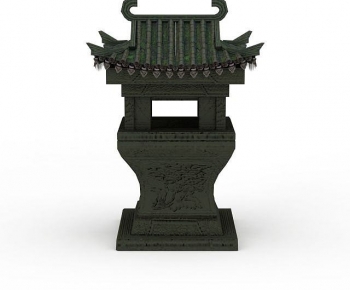 Chinese Style Garden-ID:460623985
