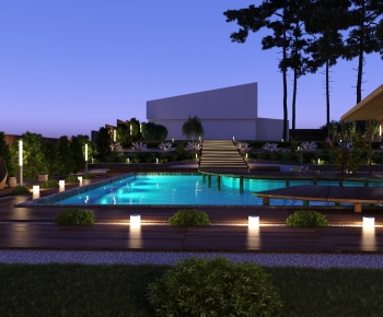 Modern Courtyard/landscape-ID:584162006