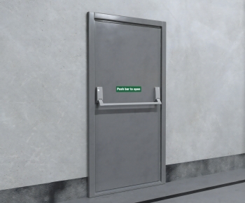 Modern Fire Door-ID:111630088