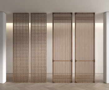 New Chinese Style Wooden Screen Partition-ID:198379047