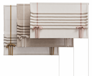 New Chinese Style Roman Curtain-ID:898483993