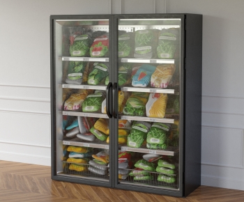 Modern Refrigerator Freezer-ID:449923998