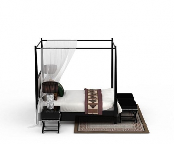 Modern Double Bed-ID:359594115