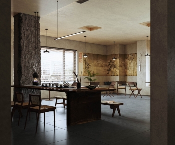 Wabi-sabi Style Teahouse Tea House-ID:985332979