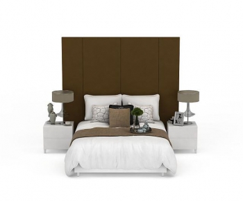 Modern Double Bed-ID:623118996