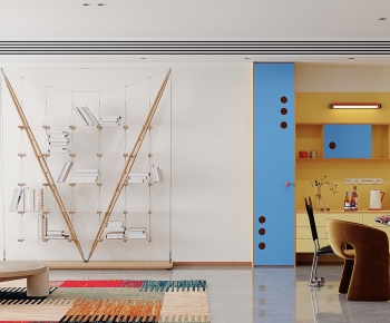 Modern A Living Room-ID:759603984