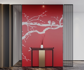 New Chinese Style Hallway-ID:853698975