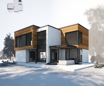 Modern Detached Villa-ID:608479024
