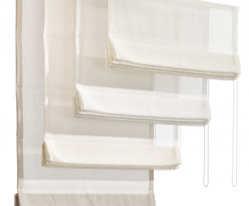 New Chinese Style Roman Curtain-ID:203170877