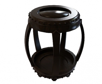 Chinese Style Stool-ID:664042007