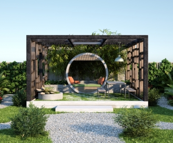 Modern Courtyard/landscape-ID:327627906