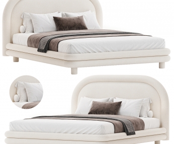 Modern Double Bed-ID:157432087