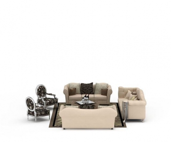 Simple European Style Sofa Combination-ID:273828038