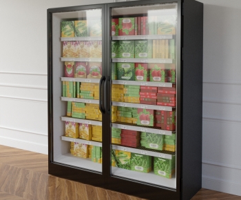 Modern Refrigerator Freezer-ID:377754933