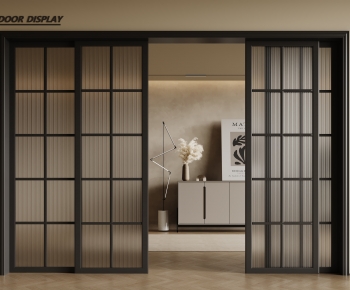 French Style Sliding Door-ID:763772013