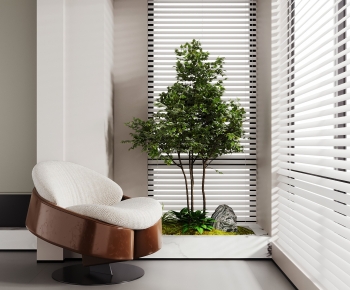 Modern Single Sofa-ID:690655952