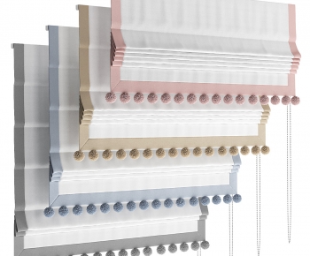 Modern Roman Curtain-ID:556864026