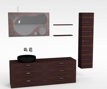 Modern Bathroom Cabinet-ID:717171919