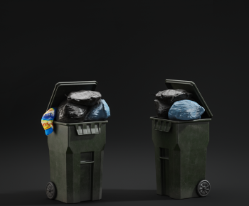 Modern Trash Can-ID:578920894