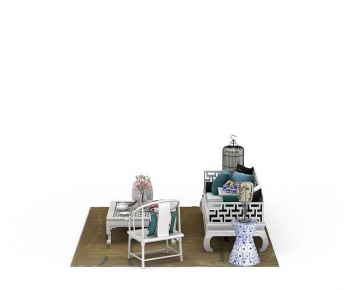 Chinese Style Sofa Combination-ID:761497976