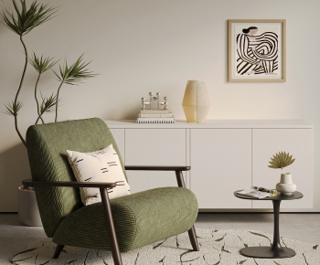 Modern Single Sofa-ID:410790923