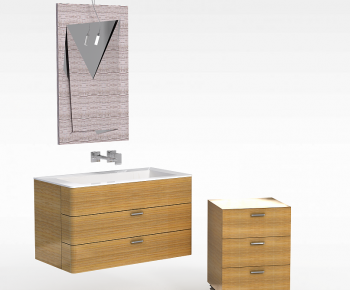 Modern Bathroom Cabinet-ID:718064076