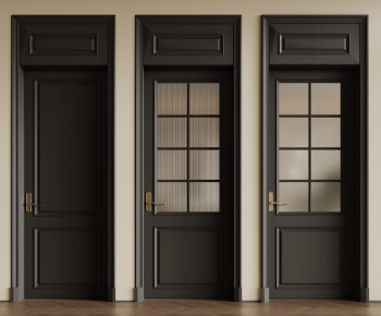 French Style Single Door-ID:111988078