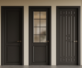 French Style Single Door-ID:316989485