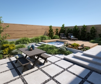 Modern Courtyard/landscape-ID:939903976