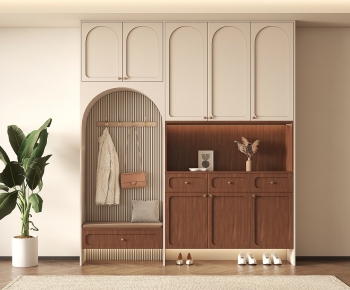 French Style Shoe Cabinet-ID:336575988