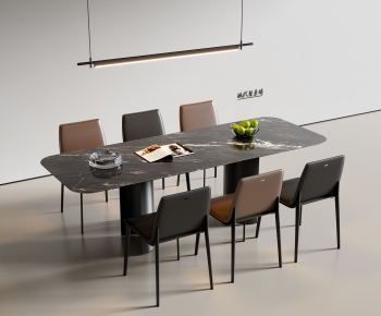 Modern Dining Table And Chairs-ID:573302033