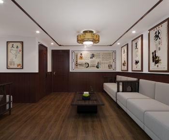New Chinese Style Hospital Hall-ID:953597078